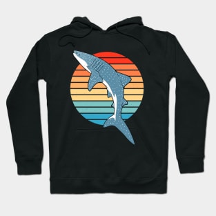 Whale Sharks Vintage Sunset Hoodie